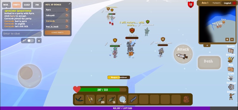 EmberQuest.io screenshot 6