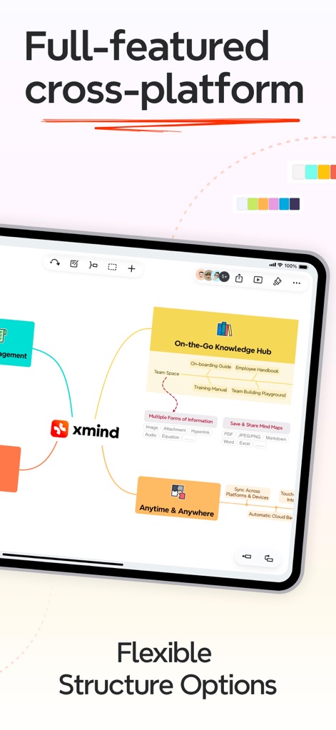Xmind - Mind Map & Brainstorm - Structures Diverses