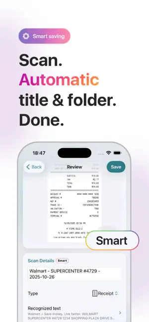 SmartSqan - Private AI Scanner screenshot 1