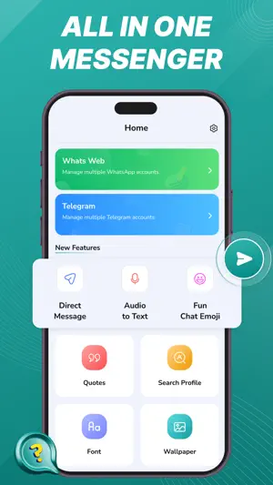 Dual Chat Messenger - GB App screenshot 1
