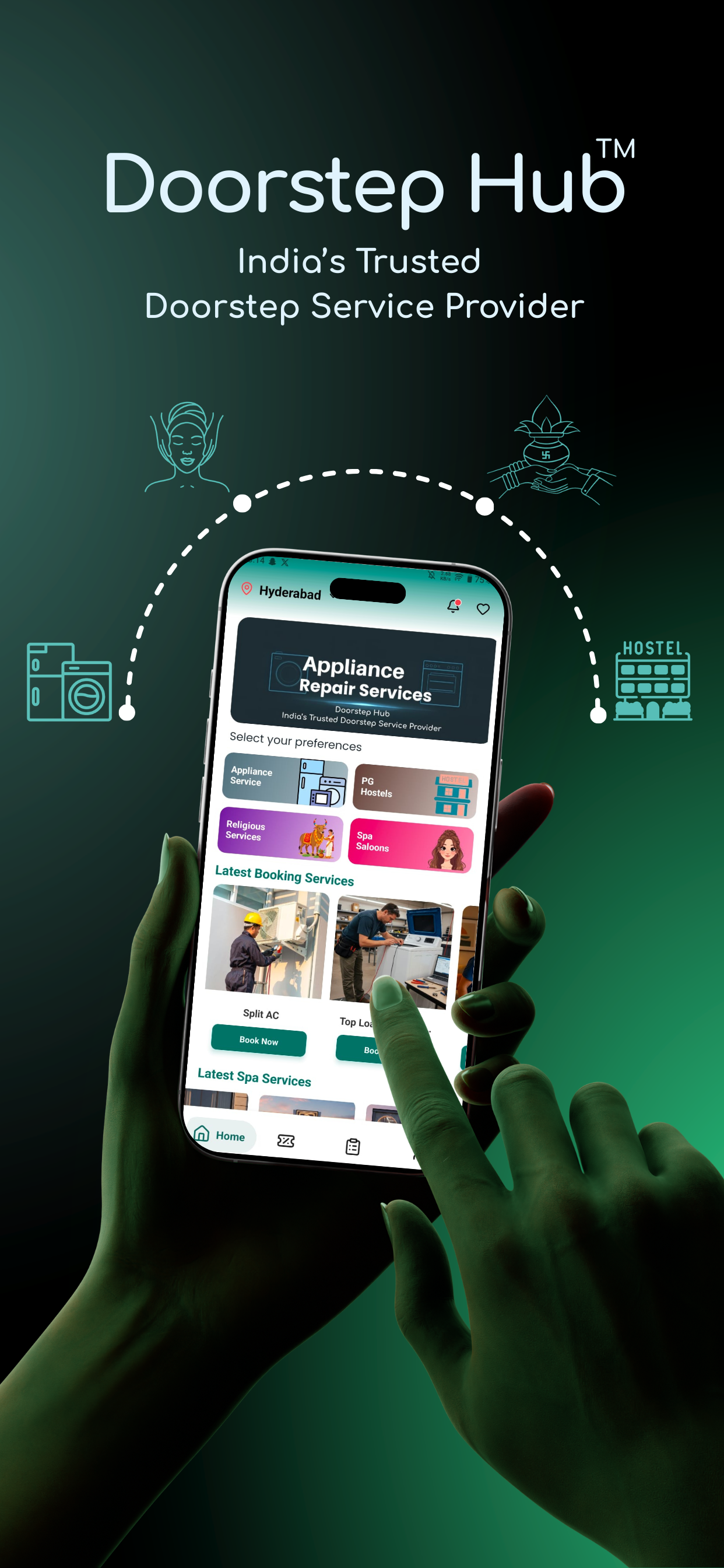 Doorstep Hub| Home Services screenshot 2