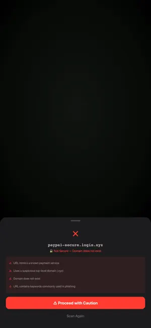 Quardian - QR Code Security screenshot 2