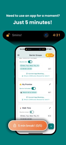 Dopamine Barrier: App Blocker Screenshot 6 of 8