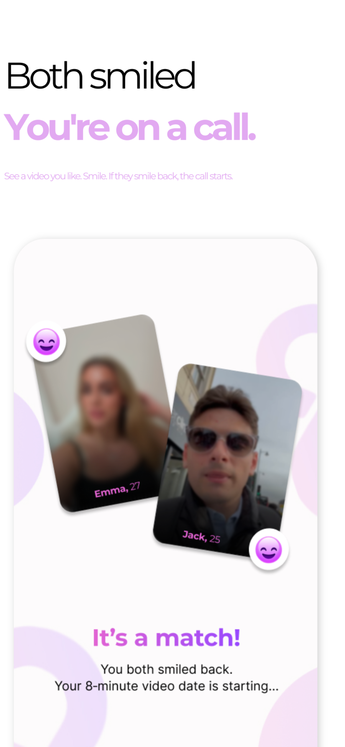 Eight: Smile, Video & Date screenshot 3