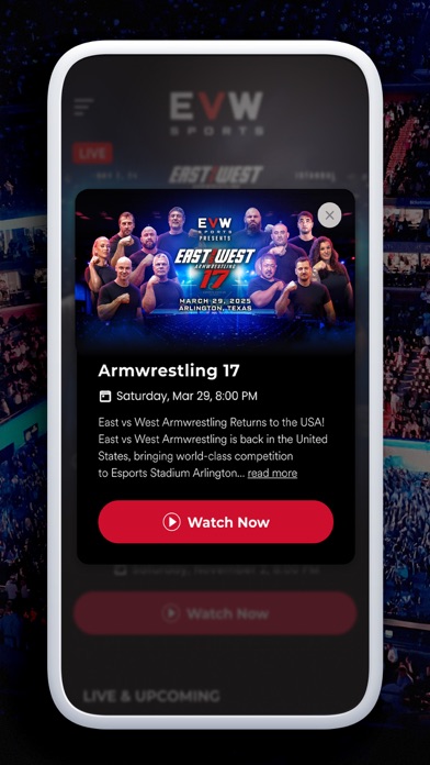 EVW SPORTS Screenshot