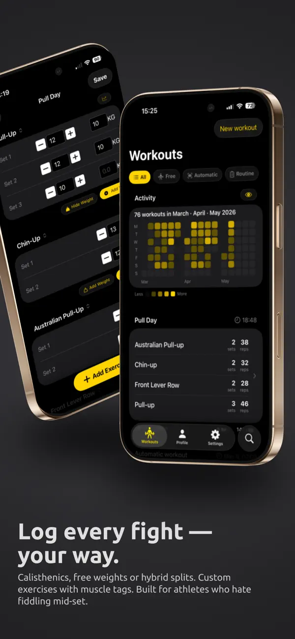 Screenshot #3 pour Tatakae: AI Rep Counter