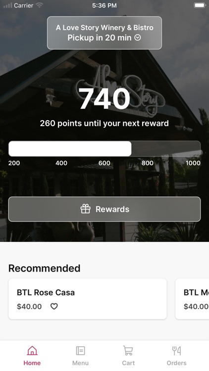 A Love Story Winery & Bistro