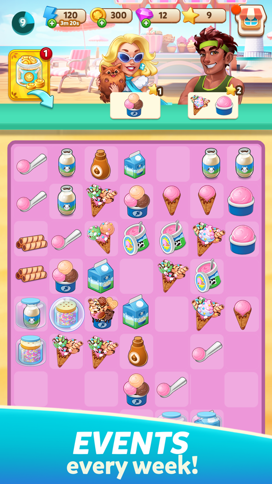 #3. Cook & Merge Kate's Adventure (iOS) Bởi: Supersolid Ltd
