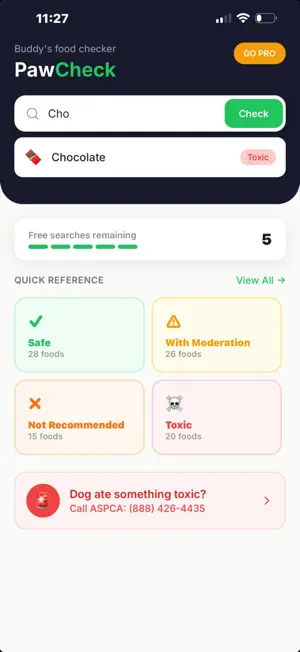 PawCheck — Dog Food Safety screenshot 2