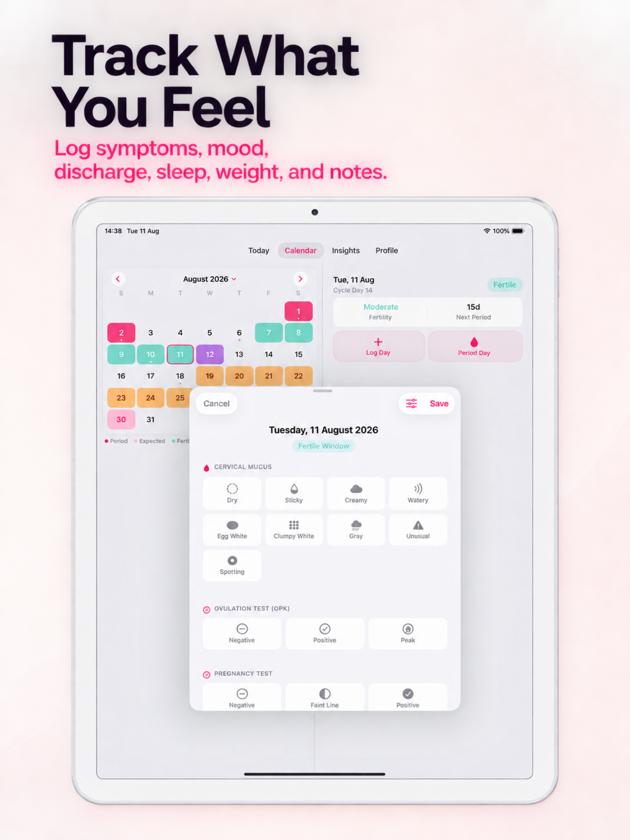 Iris: Period & Cycle Tracker screenshot 16