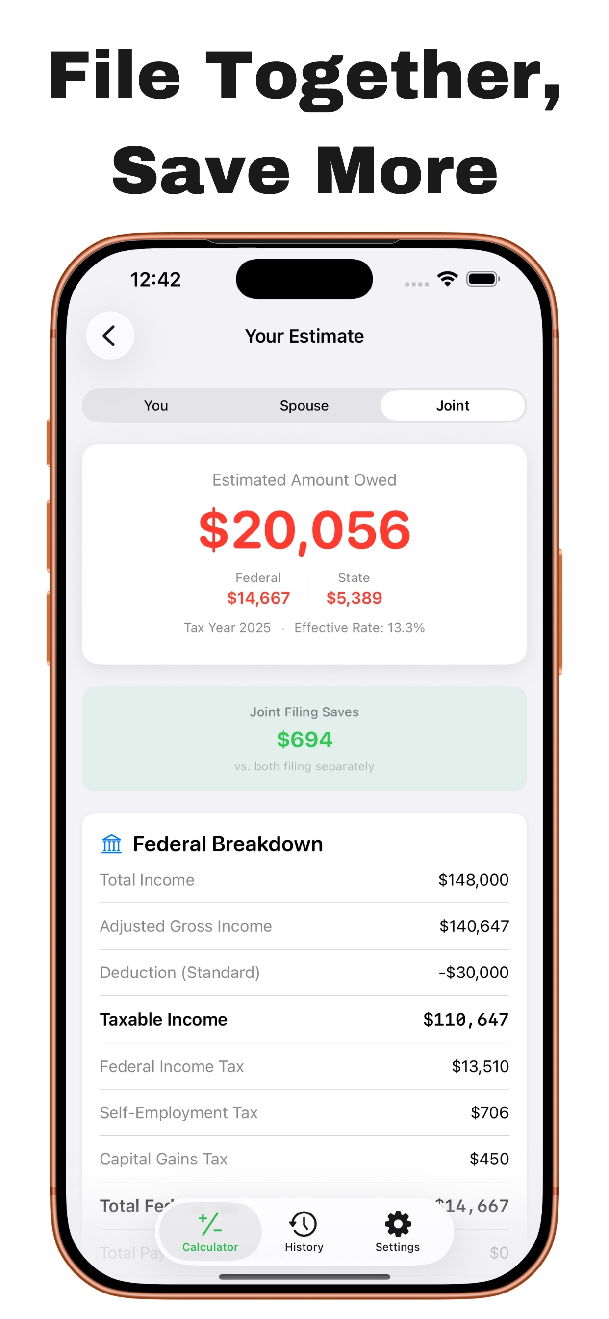 RefundCheck - Tax Estimator