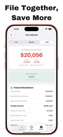 RefundCheck - Tax Estimator Screenshot 5 of 5