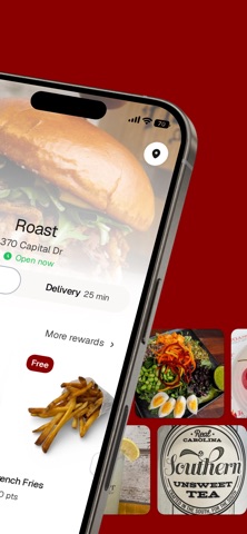 Roast NC To Go iPhone screenshot