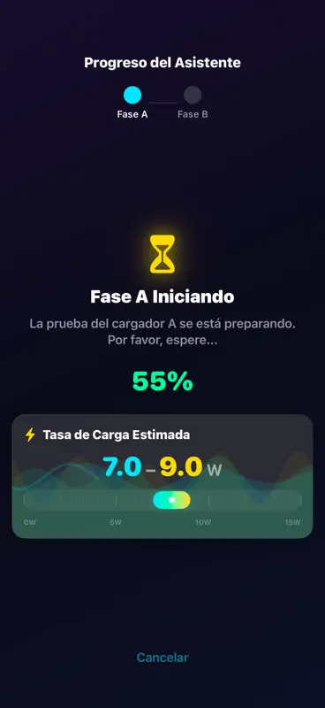 Amperes: Test Cargador,Batería screenshot 7 of 10