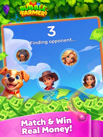 Bubble Farmer: Win Real Cash iPad screenshot