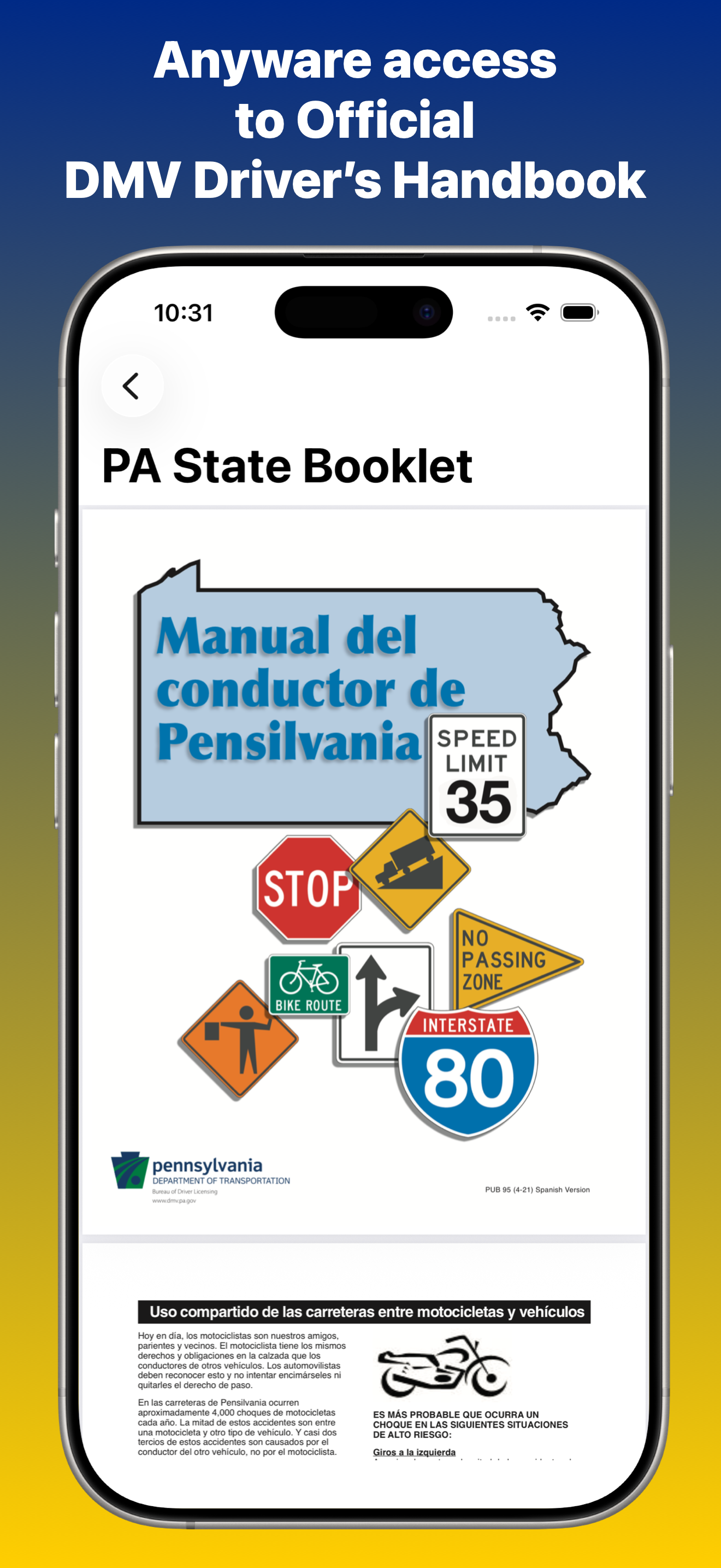 PA DMV PennDOT Practice 2026 screenshot 7
