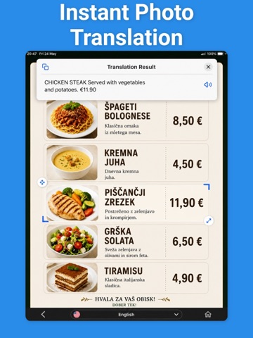 Slovenian Offline Translator iPad screenshot