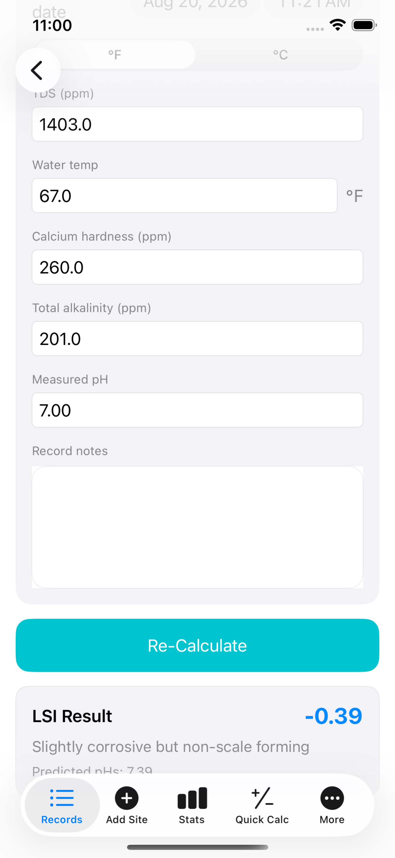 LSI Water Service Logbook/Plan screenshot 4