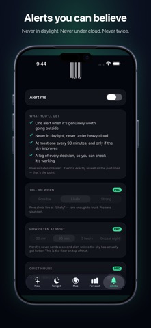 Nordlys: Aurora Alerts Screenshot 5 of 5