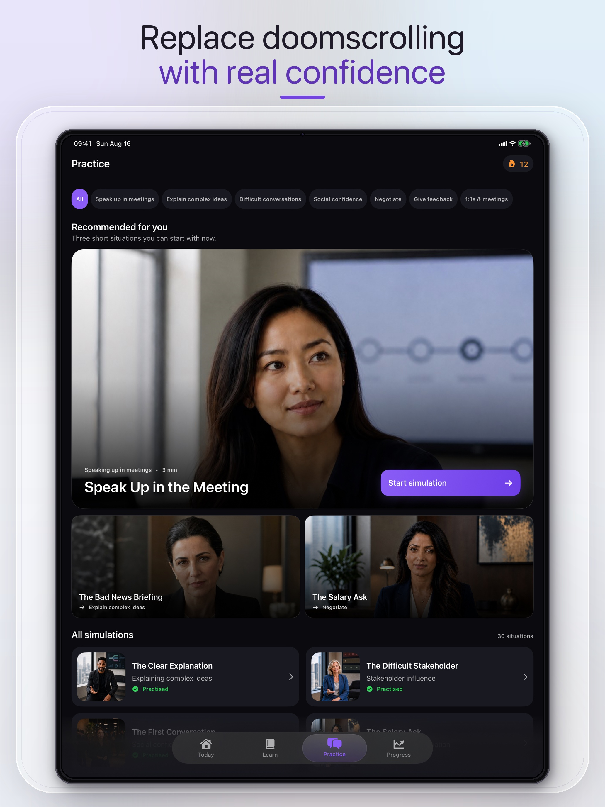 Skillbase Soft Skills AI Coach screenshot 9