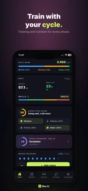 Rise AI: Calorie & Workout screenshot 4