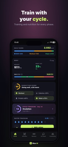 Rise AI: Calorie & Workout Screenshot 4 of 10