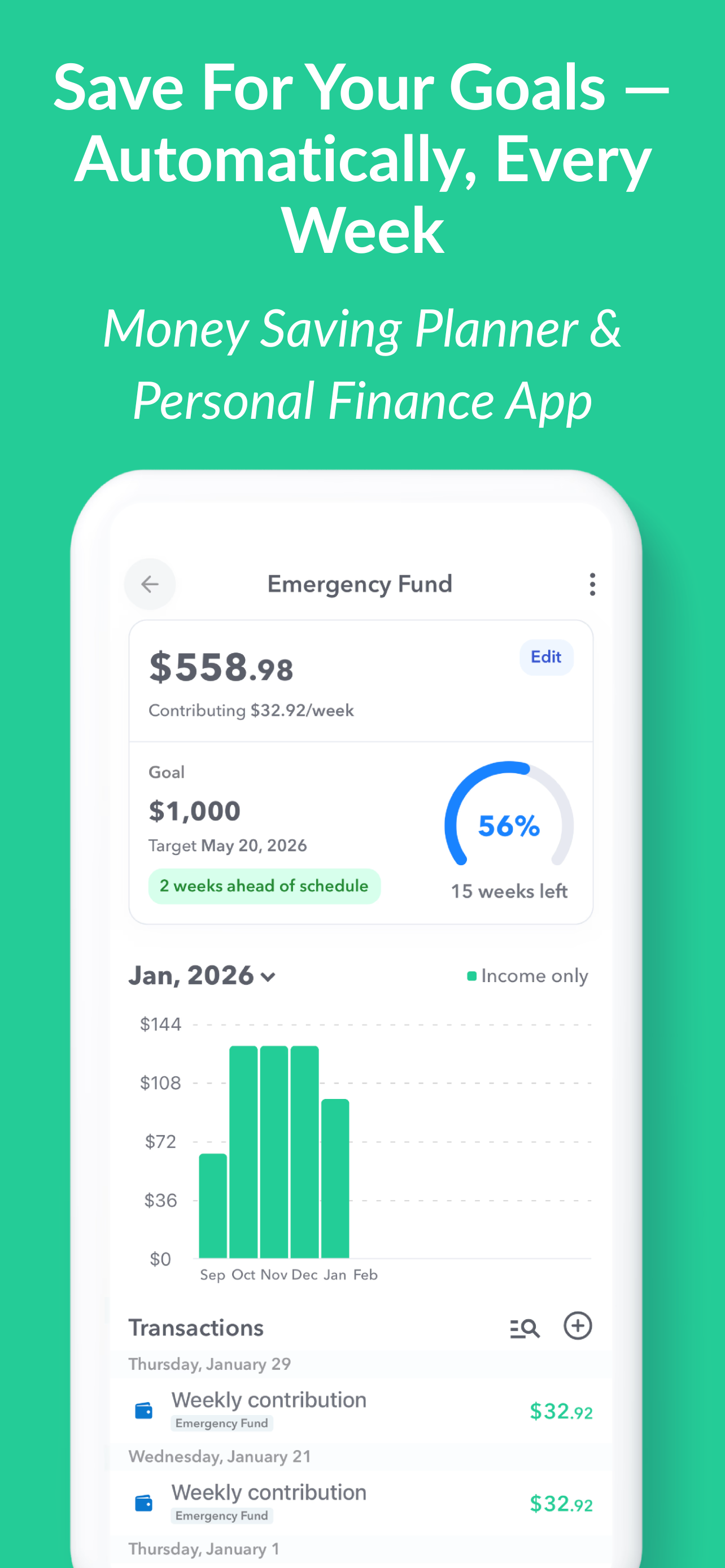 Weekly: Budget Planner App