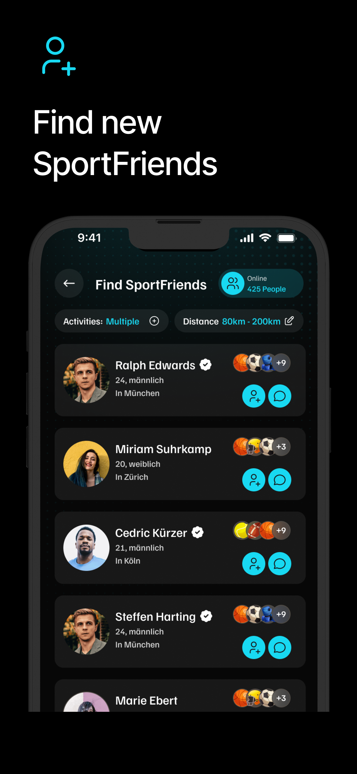 MySportFriend screenshot 8