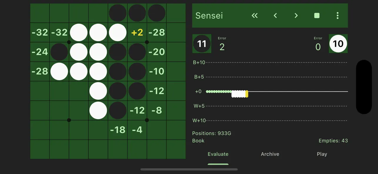 Screenshot #2 pour Othello Sensei