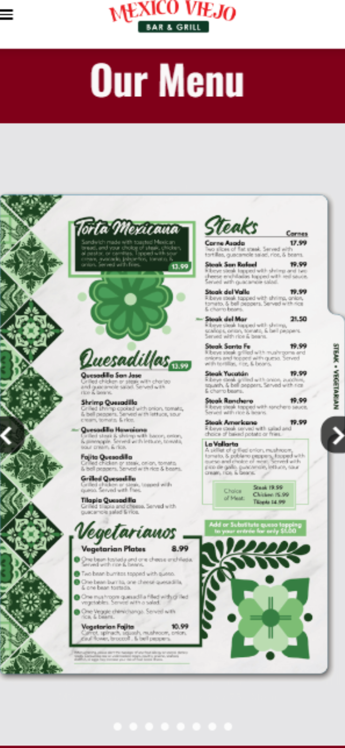 Mexico Viejo Bar & Grill