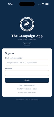 LAM Campaign App iPhone screenshot