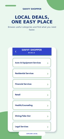 Savvy Shopper screenshot