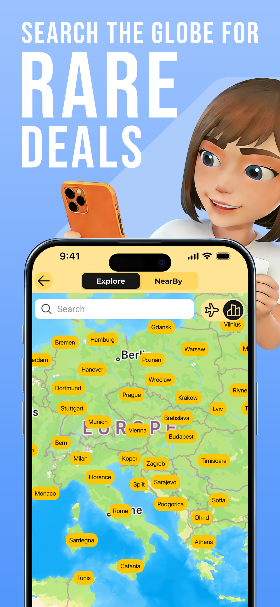 BAE: AI Travel Agent & Flights