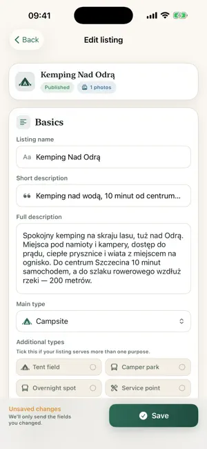 CampMap Host screenshot 3