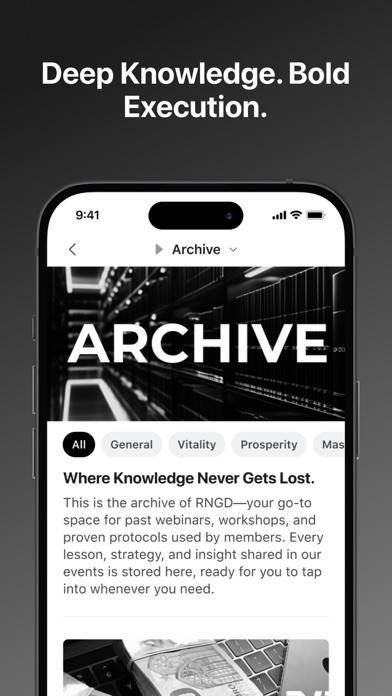 RNGD iPhone screenshot 6 - Social Networking app