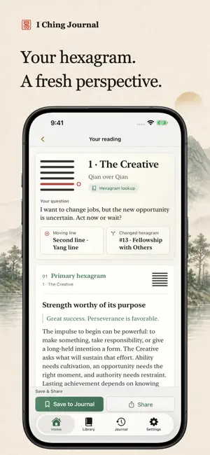 I Ching: Readings & Journal screenshot 2