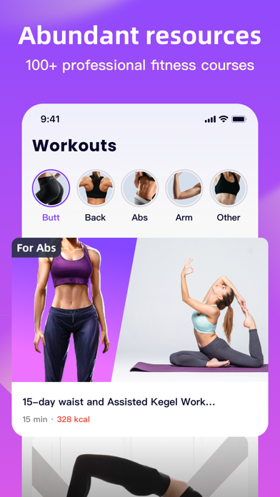 DailyFit-Fitness Workouts Screenshot