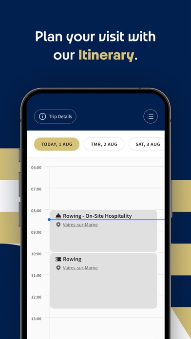 Paris 2024 Hospitality Screenshot