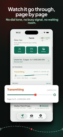 Send Fax from Phone - Faxvio screenshot 4