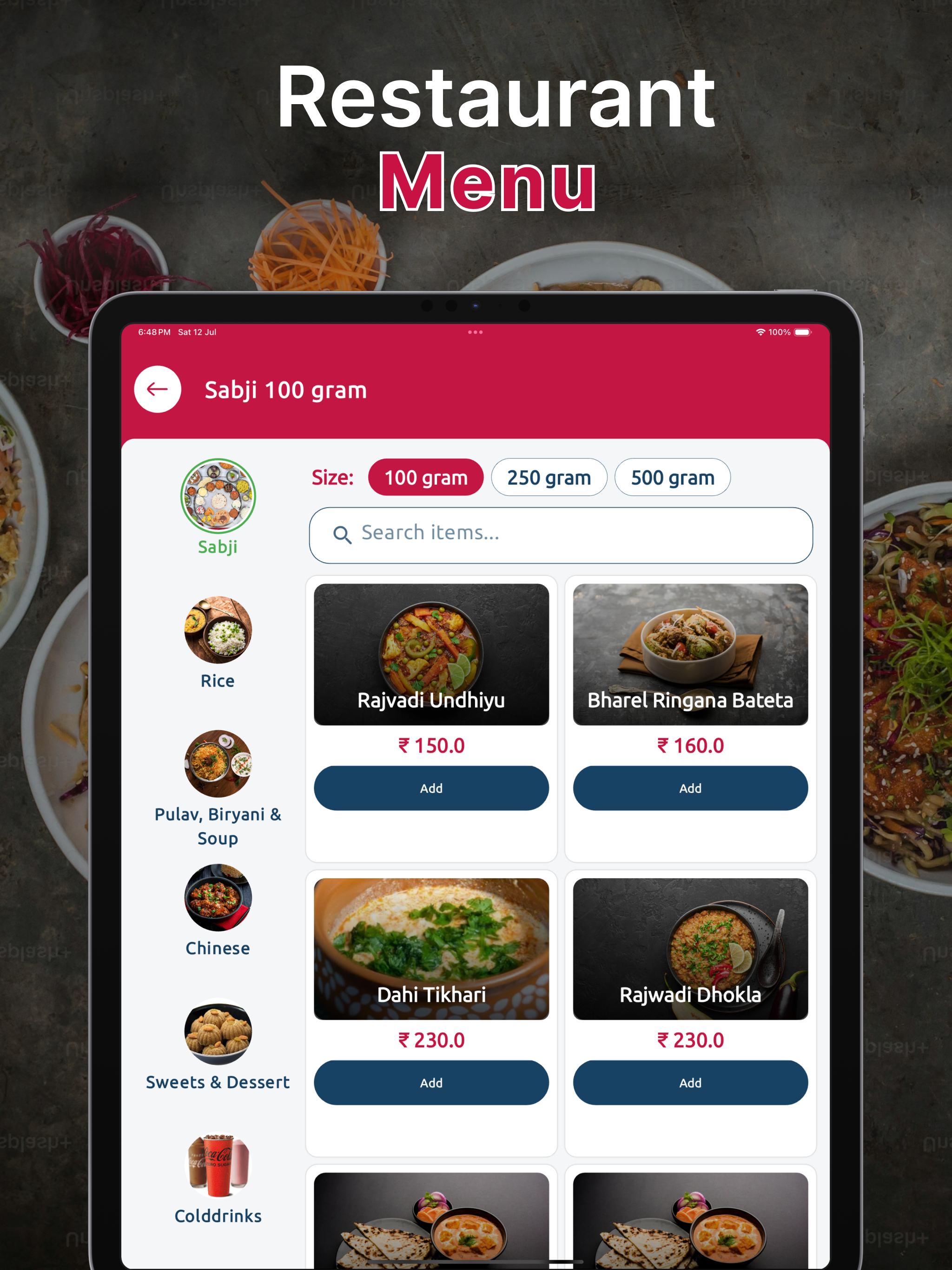 Eatery Restaurant App