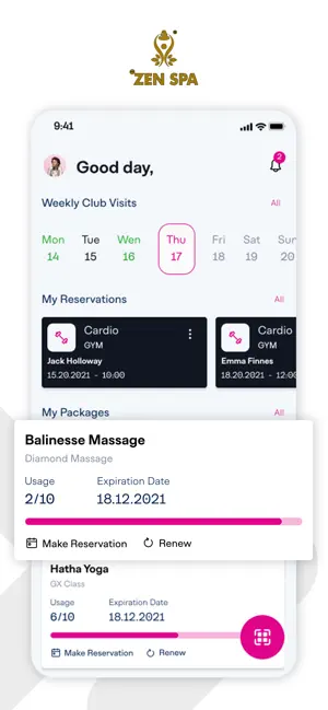 Zen Fitness & Spa screenshot 1