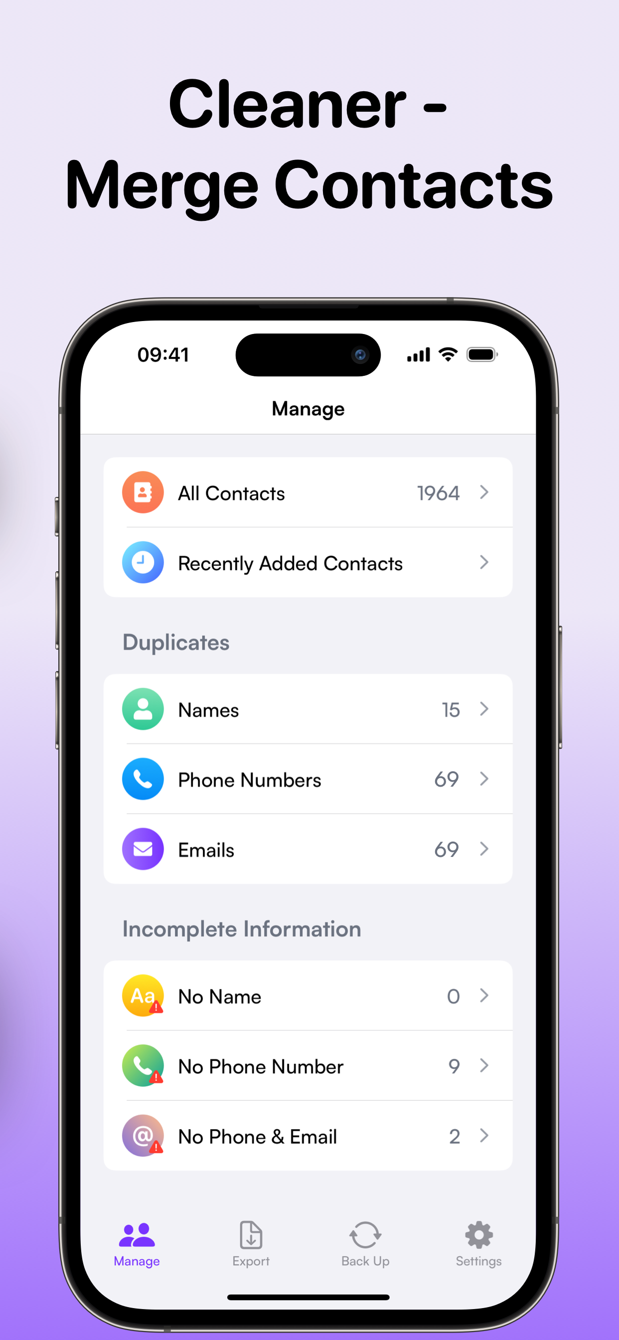 Smart Transfer Contacts・Recent screenshot 5