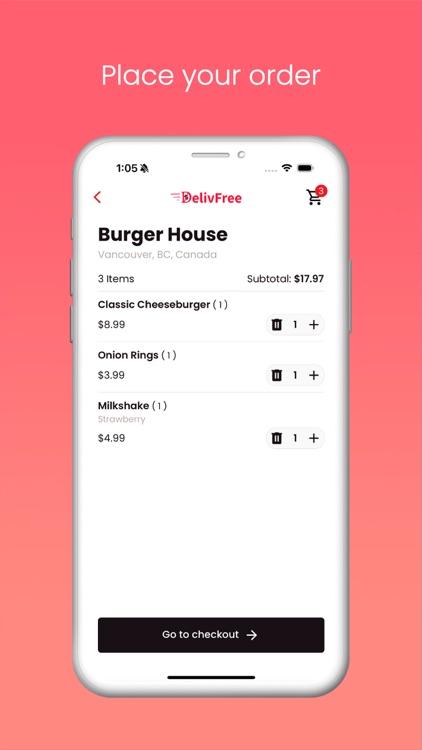 DelivFree - Food Delivery screenshot-4