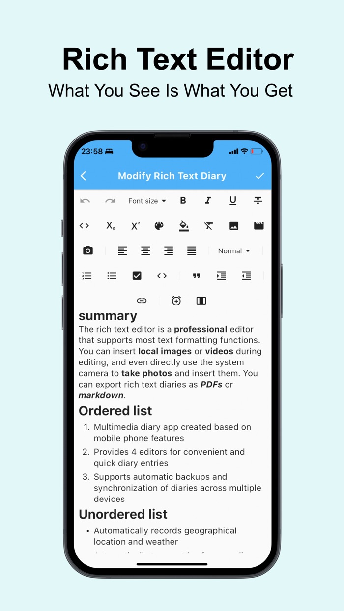 OneDiary - Journal and Note