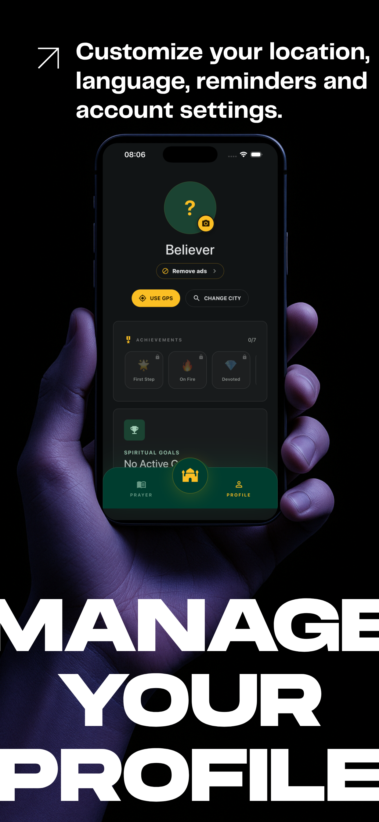 Al-Muezzin - Prayer Times screenshot 8