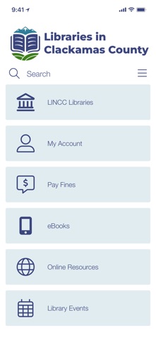 LINCC Mobile app screenshot