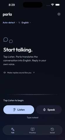 Parla: Live Translate Screenshot 1 of 6