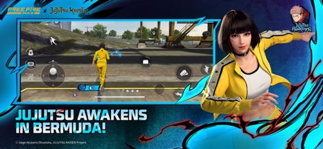 Free Fire MAX x JUJUTSU KAISEN - Bermuda Collaboration Map