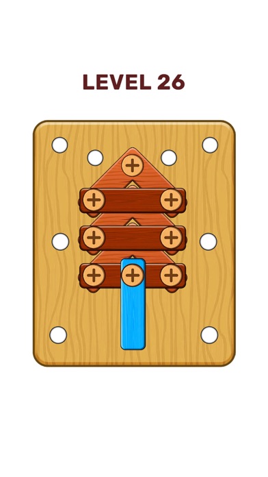 Wood Bolts Brain Puzzle Tease Screenshot