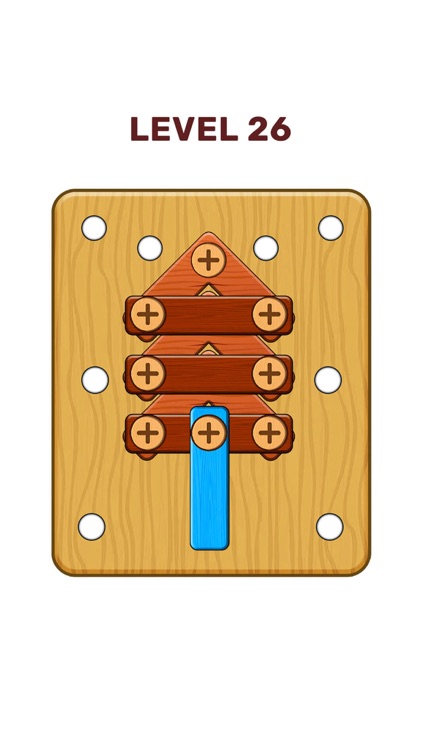 Wood Bolts Brain Puzzle Tease screenshot-4